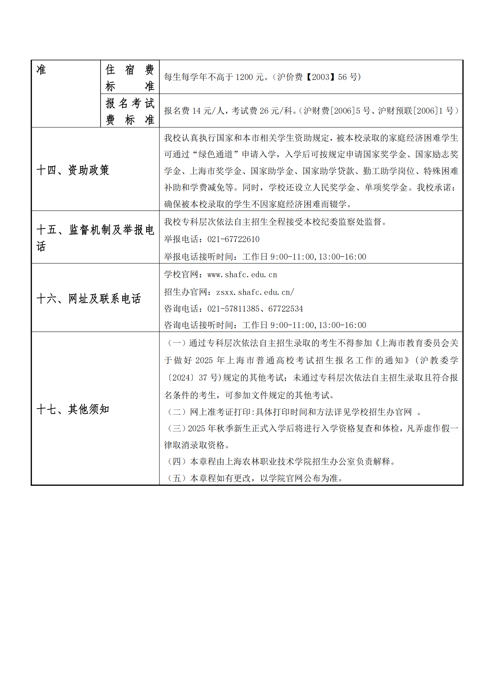 2025年上海农林职业技术学院招生章程_05.png